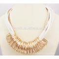 Luxury 18K gold plated filled big statement necklaces bib chokers